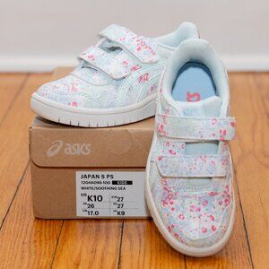 Asics Japan S PS White Soothing Sea Toddler Shoes - Size 10